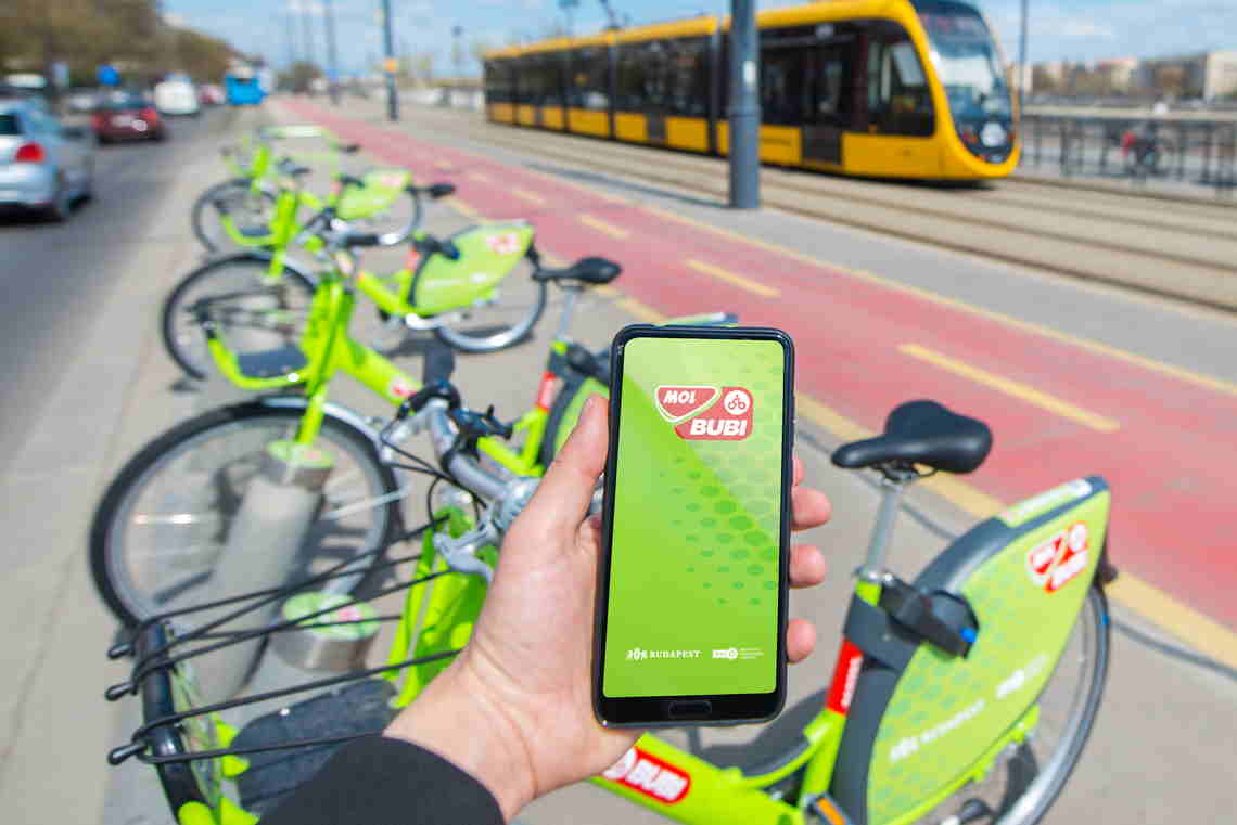 Index image for Bubi - community bike sharing service in Budapest